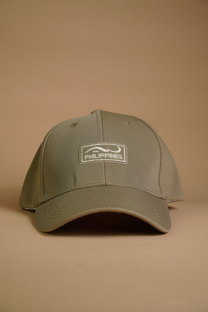 Philippine with Wave Embroidered Baseball Cap