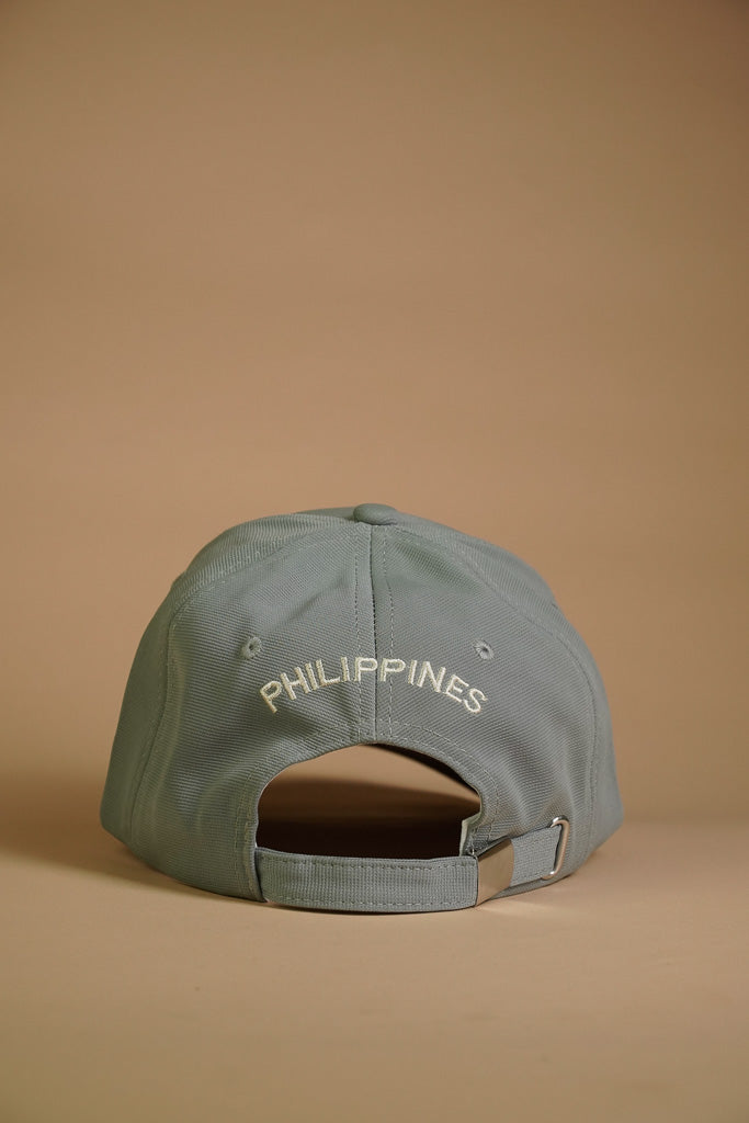 Philippine with Wave Embroidered Baseball Cap