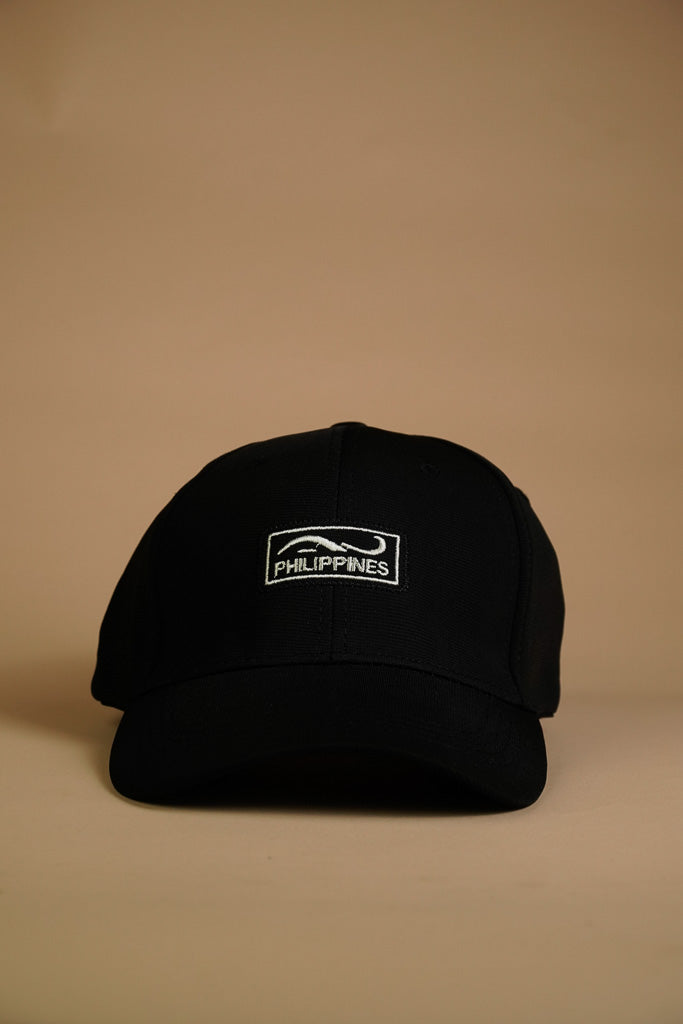 Philippine with Wave Embroidered Baseball Cap
