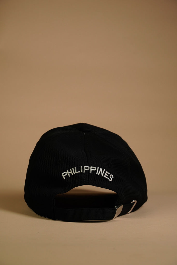 Philippine with Wave Embroidered Baseball Cap
