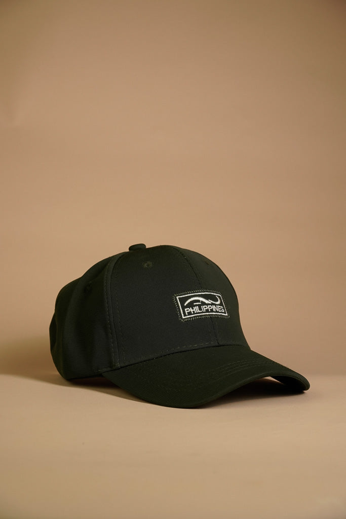 Philippine with Wave Embroidered Baseball Cap