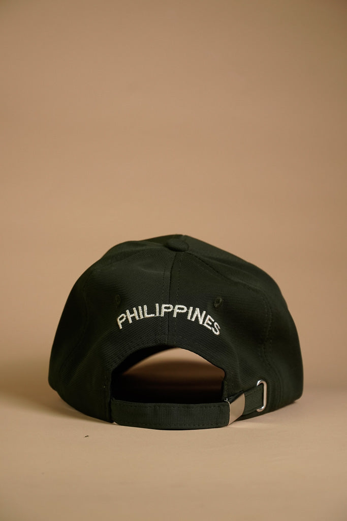 Philippine with Wave Embroidered Baseball Cap