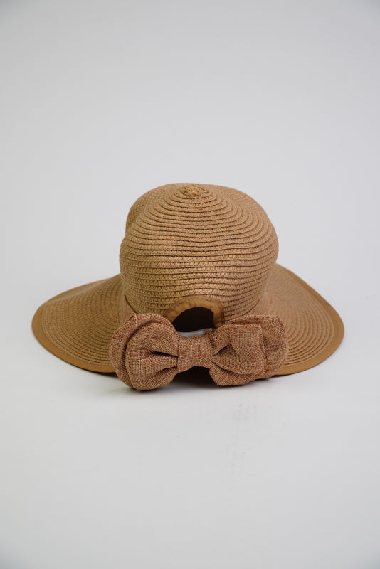 Small Hat with Detachable Ribbon