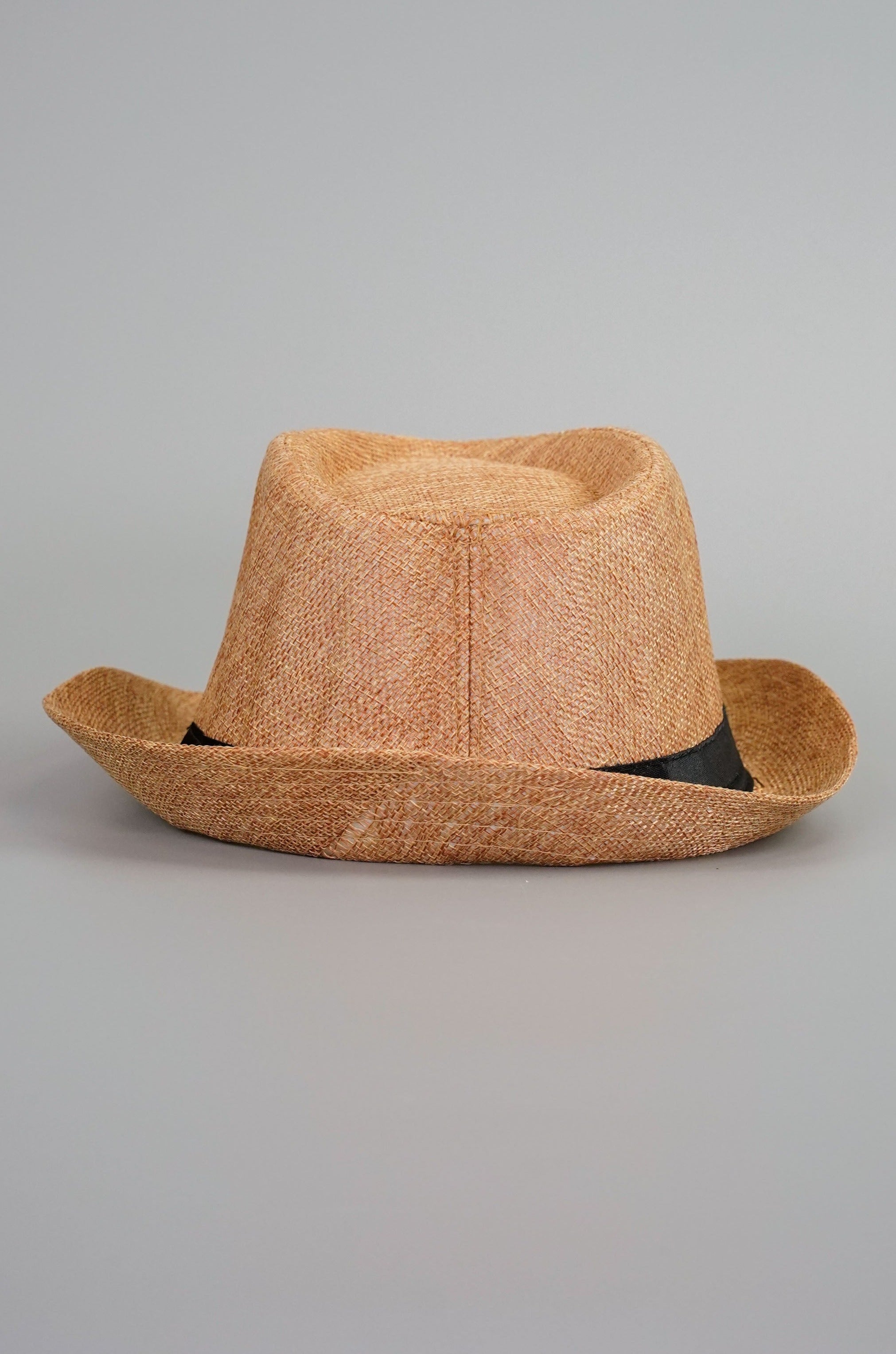 Classic Woven Fedora Hat