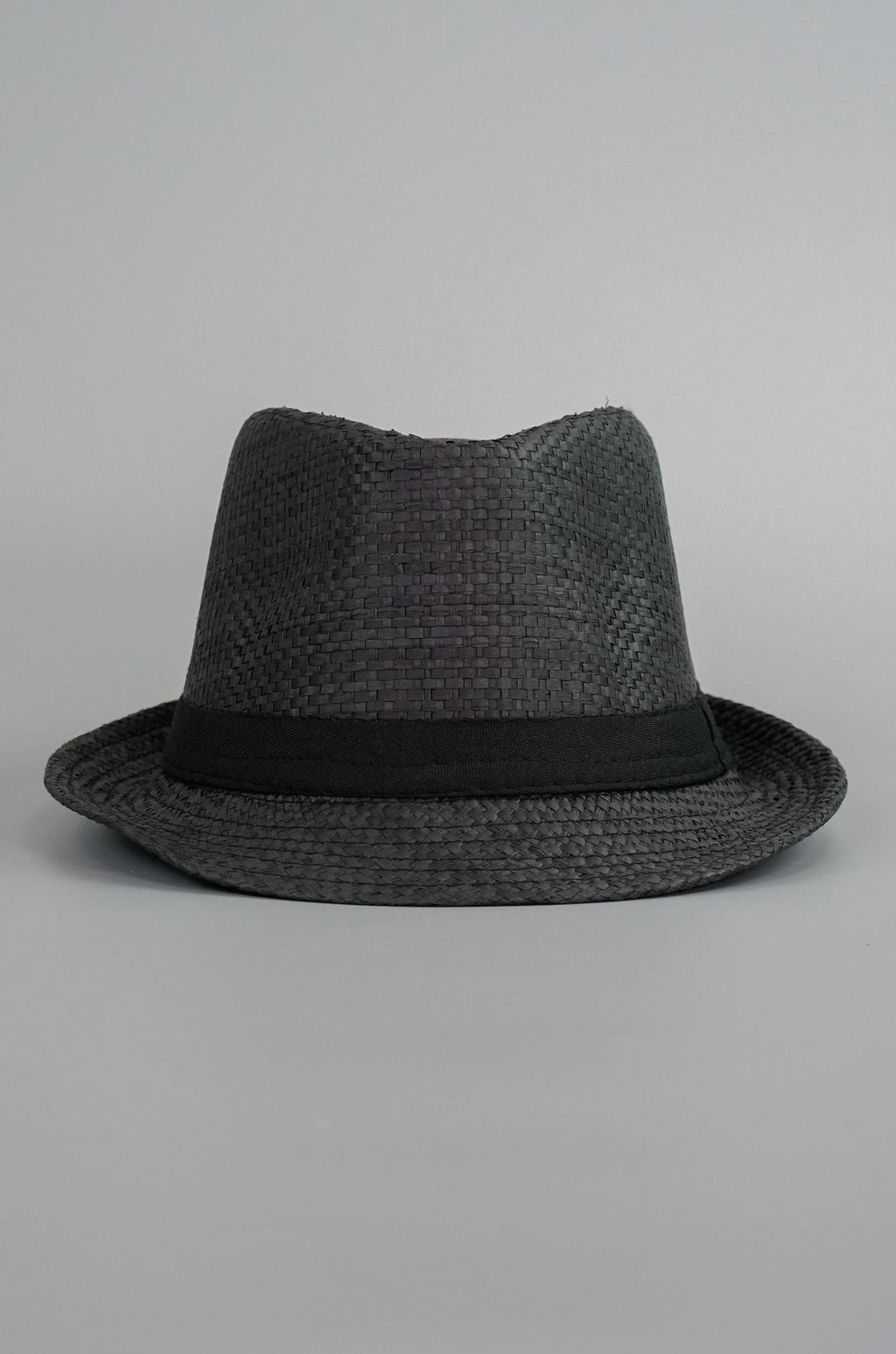 Classic Woven Fedora Hat