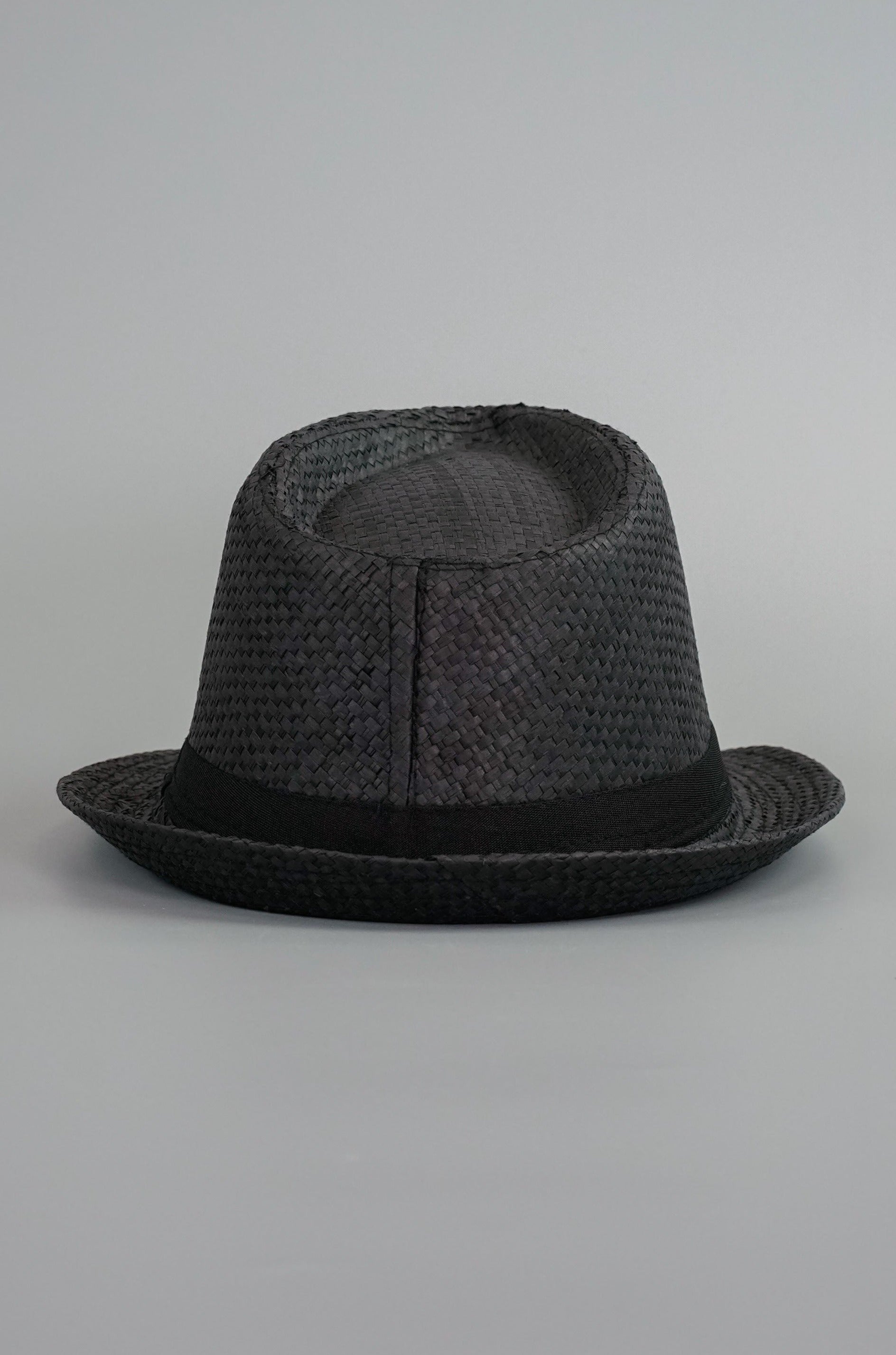 Classic Woven Fedora Hat