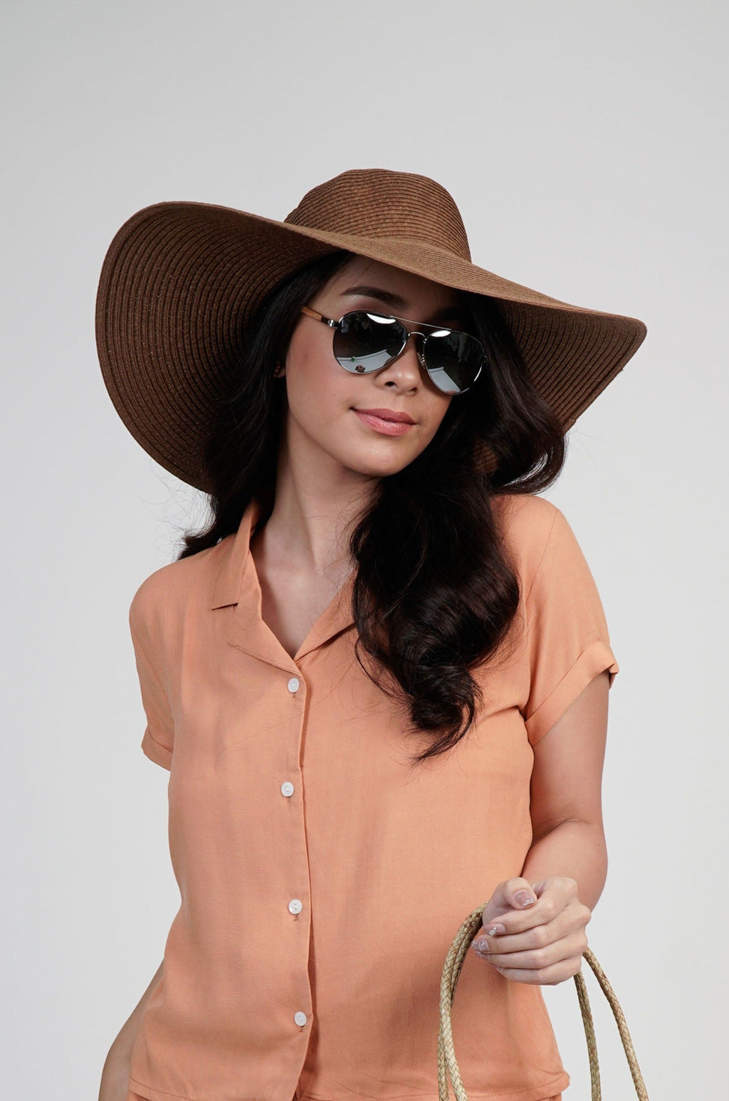 Wide Brim Straw Hat