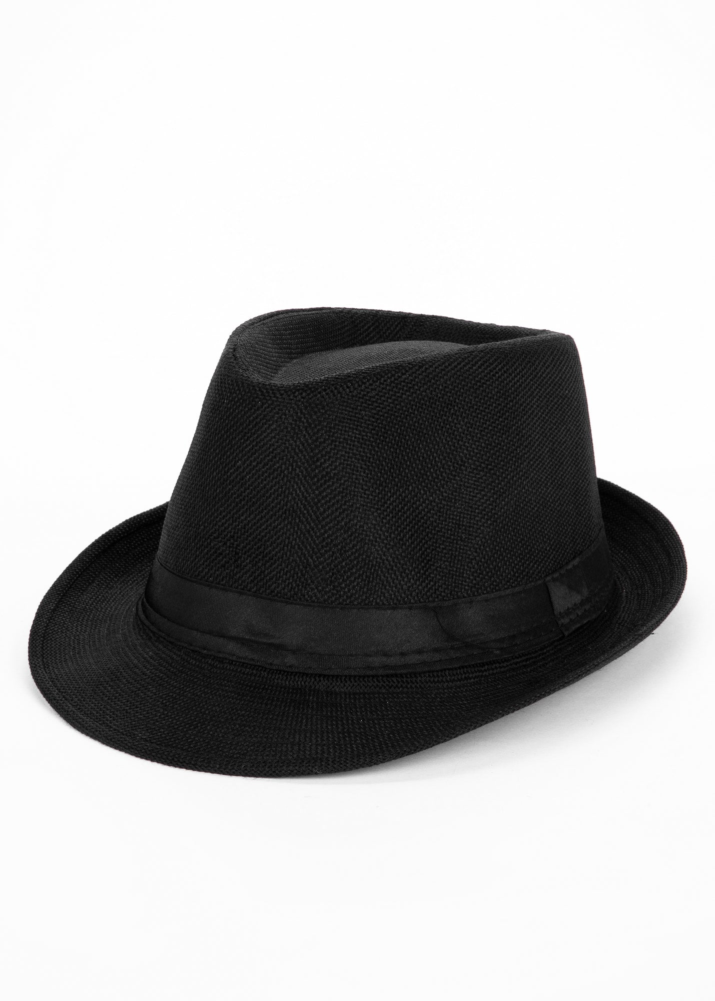 Classic Woven Fedora Hat