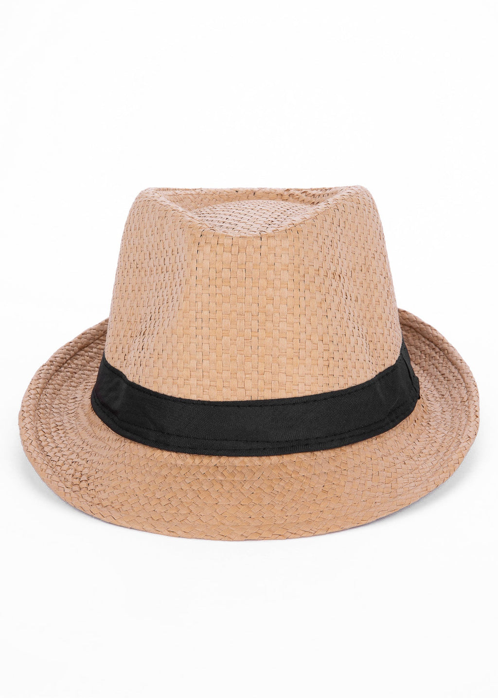 Classic Woven Fedora Hat