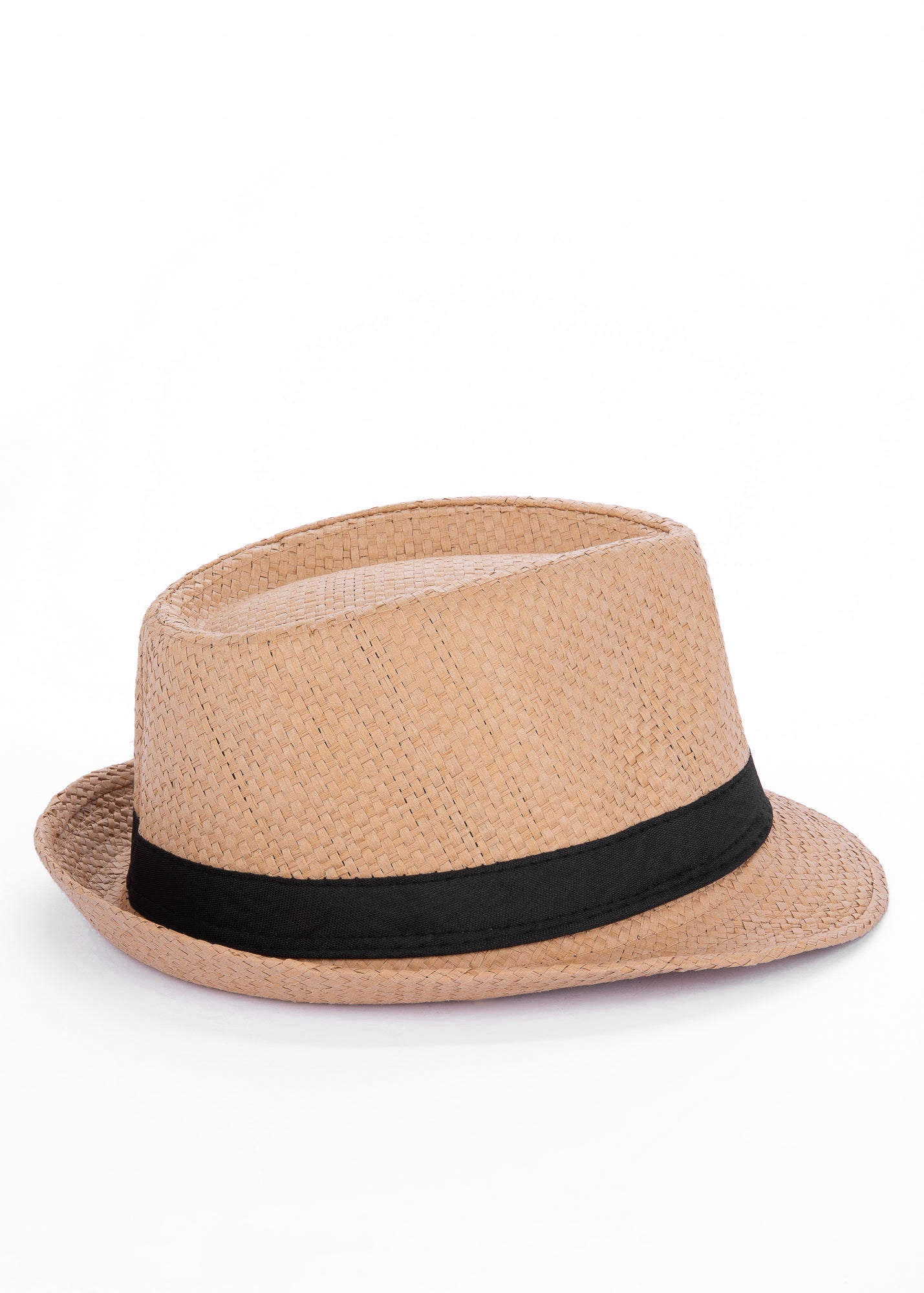 Classic Woven Fedora Hat