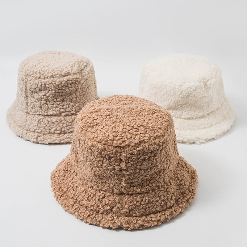Shearling Bucket Hat