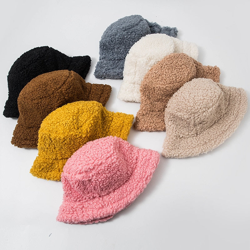 Shearling Bucket Hat