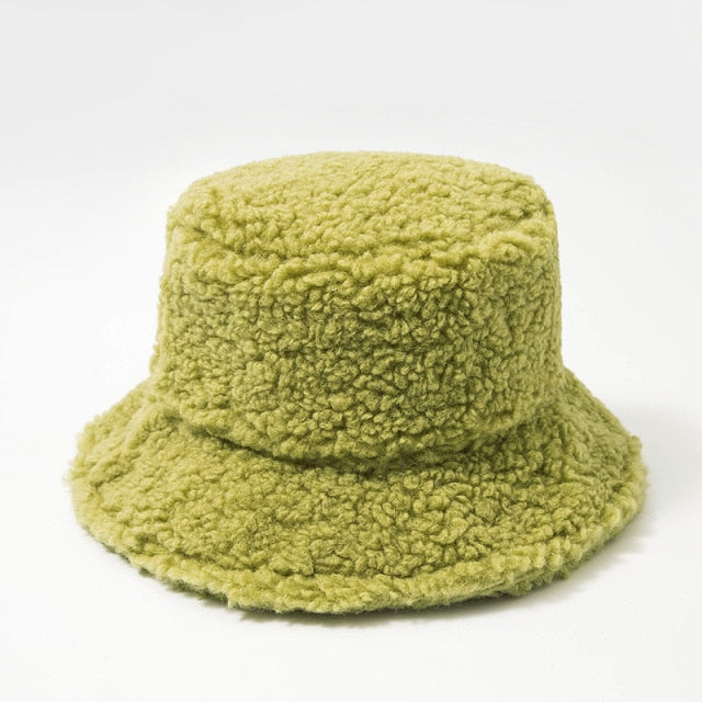 Shearling Bucket Hat