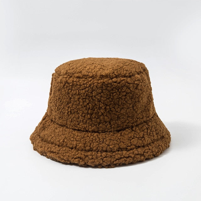 Shearling Bucket Hat